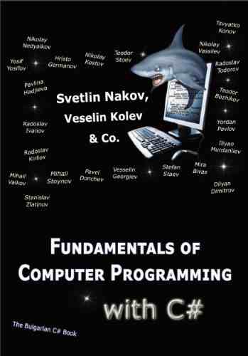 Fundamentals Of Computer Programming With C#