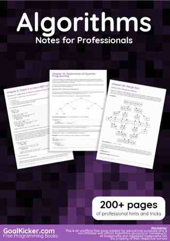 Algorithms Notes For Professionals