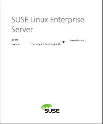 Suse Linux Enterprise Server Security And Hardinig Guide